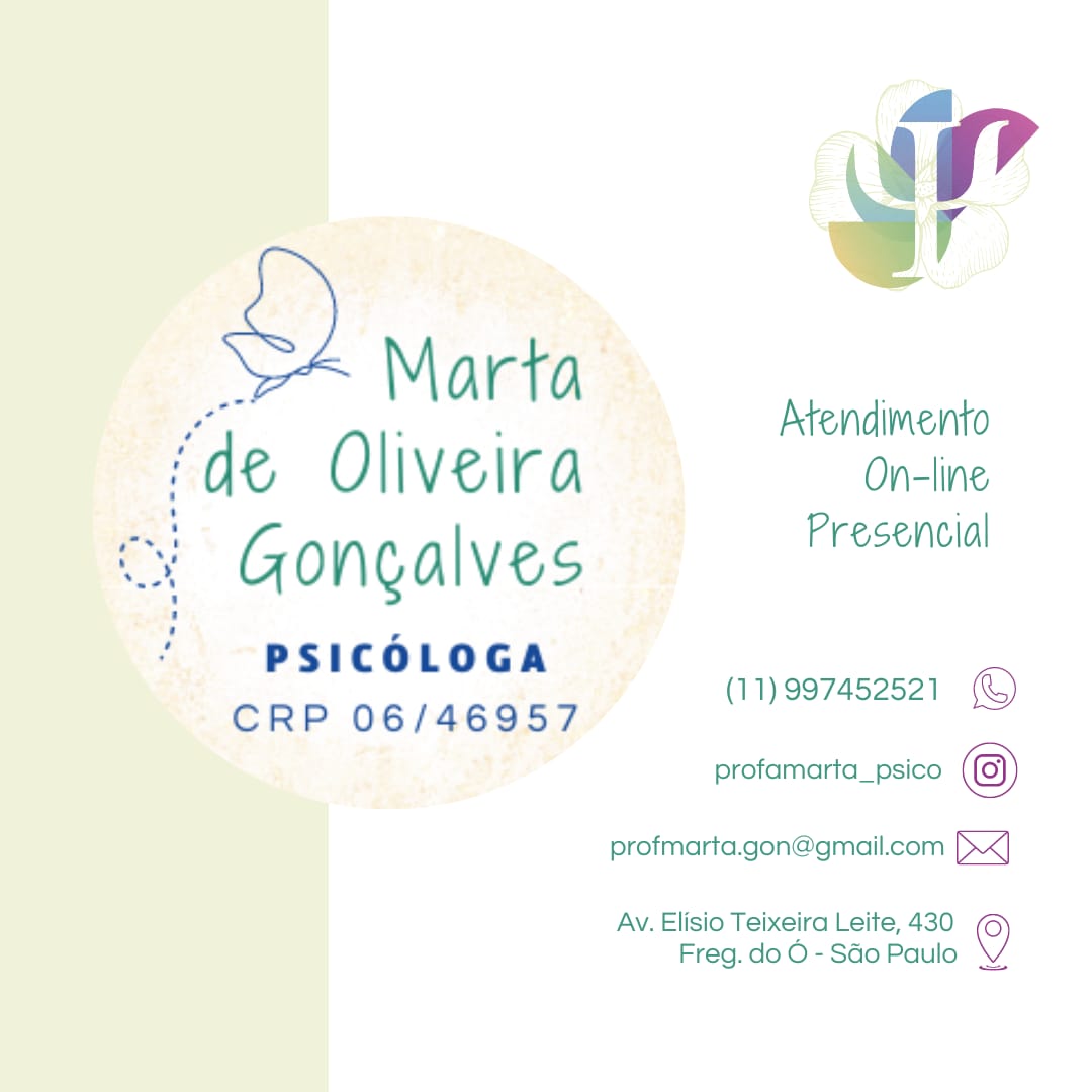 Marta de Oliveira Gonçalves - Psicóloga